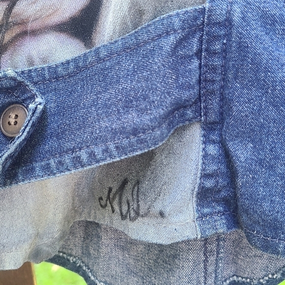 Vintage Hand Painted Vest - Picture 8 of 8